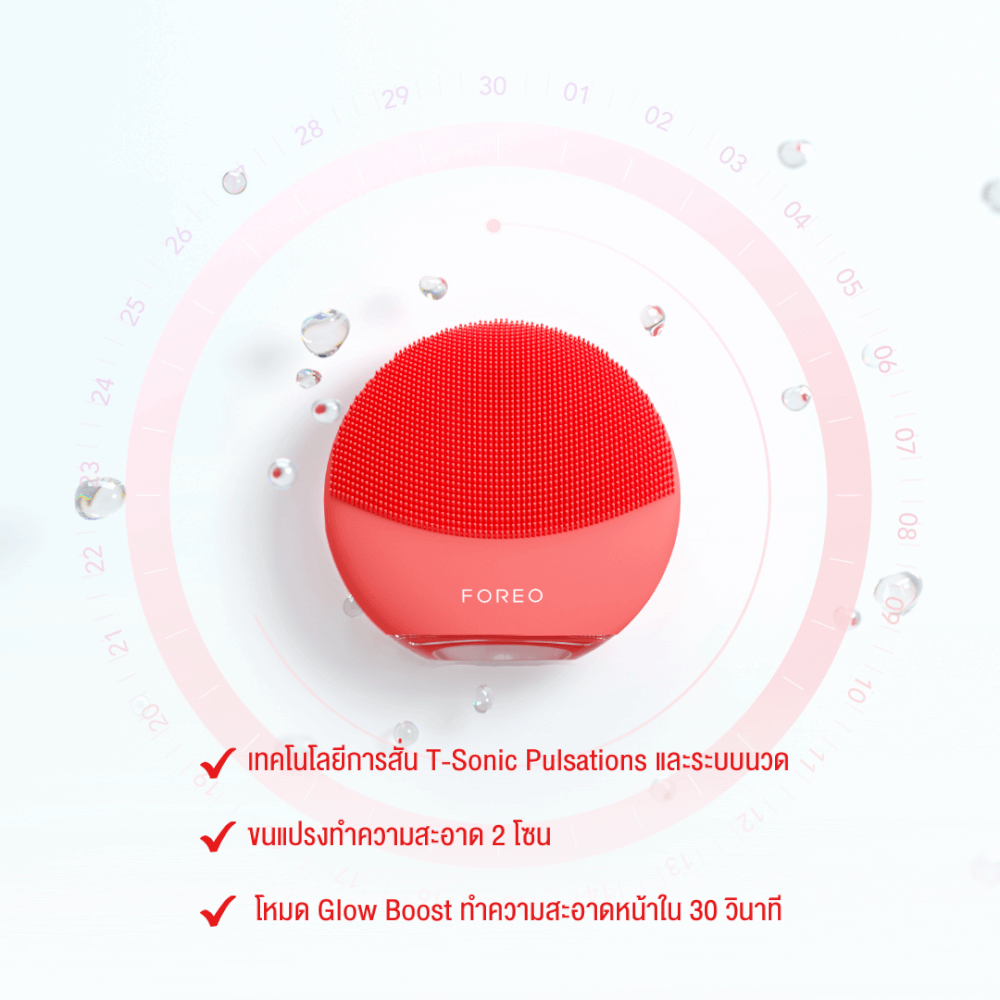 เครื่องล้างหน้า FOREO ลูน่า 4 มินิ Arctic Blue_4